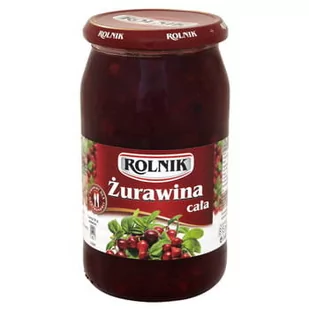 Rolnik ŻURAWINA CAŁA 815ML - Warzywa w marynacie - miniaturka - grafika 1