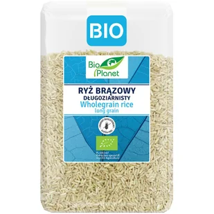 Bio Planet Ryż brązowy długoziarnisty 2 kg Bio - żywność - Ryż - miniaturka - grafika 1