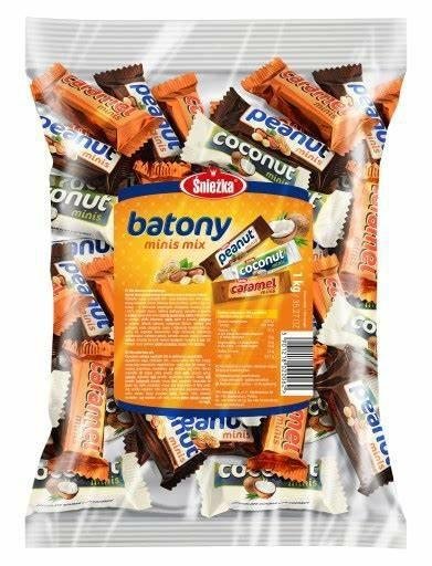 ŚNIEŻKA BATONY MINIS MIX 1KG