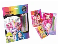 Zabawki kreatywne - RMS, Rainbow High, zestaw do kolorowania - miniaturka - grafika 1