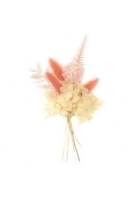 Mini bukiet suszonych kwiatów ok. 20cm - Zabawki kreatywne - miniaturka - grafika 1