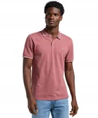 Koszulki męskie - Koszulka Lee PIQUE POLO 112363661 Henna XXL - miniaturka - grafika 1