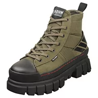 Trampki damskie - Palladium Revolt Hi Army, trampki damskie, Oliwkowa noc, 39,5 EU, olive night, 39.5 EU - miniaturka - grafika 1