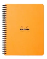 Notesy i bloczki - Notatnik Rhodia A5+, kropki, pomarańczowy - miniaturka - grafika 1