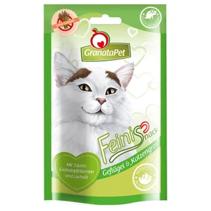Granatapet Feinis, przysmaki dla kota - Kurczak z trawą dla kota, 50 g - Suplementy i witaminy dla kotów - miniaturka - grafika 3