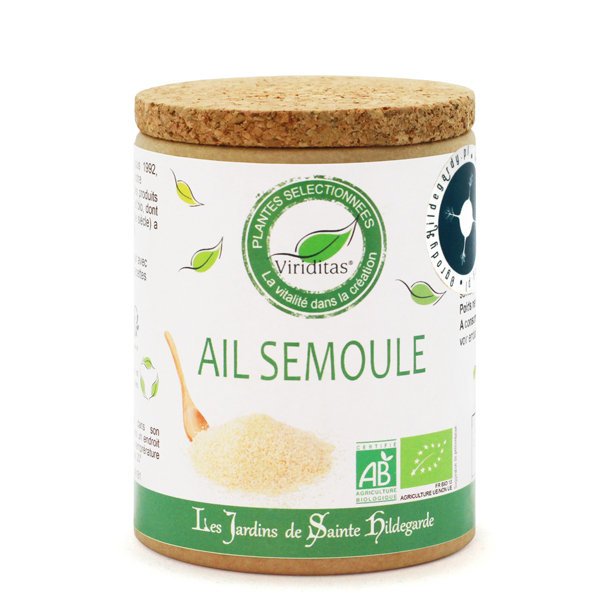 Przyprawy i zioła - Czosnek suszony granulowany 50g BIO* / Les Jardins de Sainte-Hildegarde