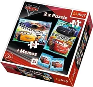 Puzzle - Trefl, puzzle, Disney, Auta 3 z memo, 30, 48 el. - miniaturka - grafika 1