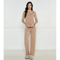 Piżamy damskie - Emporio Armani Piżama Regular Fit z dodatkiem wełny - miniaturka - grafika 1