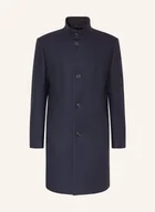 Płaszcze damskie - Hugo Płaszcz Wełniany Mintrax blau - miniaturka - grafika 1