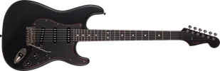 Fender Made in Japan Limited Hybrid II Stratocaster Noir Rosewood Fingerboard Black - Gitary elektryczne - miniaturka - grafika 1