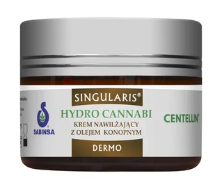 Krem HYDRO CANNABI nawilżajacy z olejem konopnym SINGULARIS 50ml - Kremy do twarzy - miniaturka - grafika 1