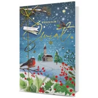 Kartki okolicznościowe i zaproszenia - Karnet Boże Narodzenie - Pan Dragon - miniaturka - grafika 1