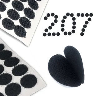 Stamal Rzep samoprzylepny komplet okrągły kółk 1cm 207par - Taśmy klejące - miniaturka - grafika 1