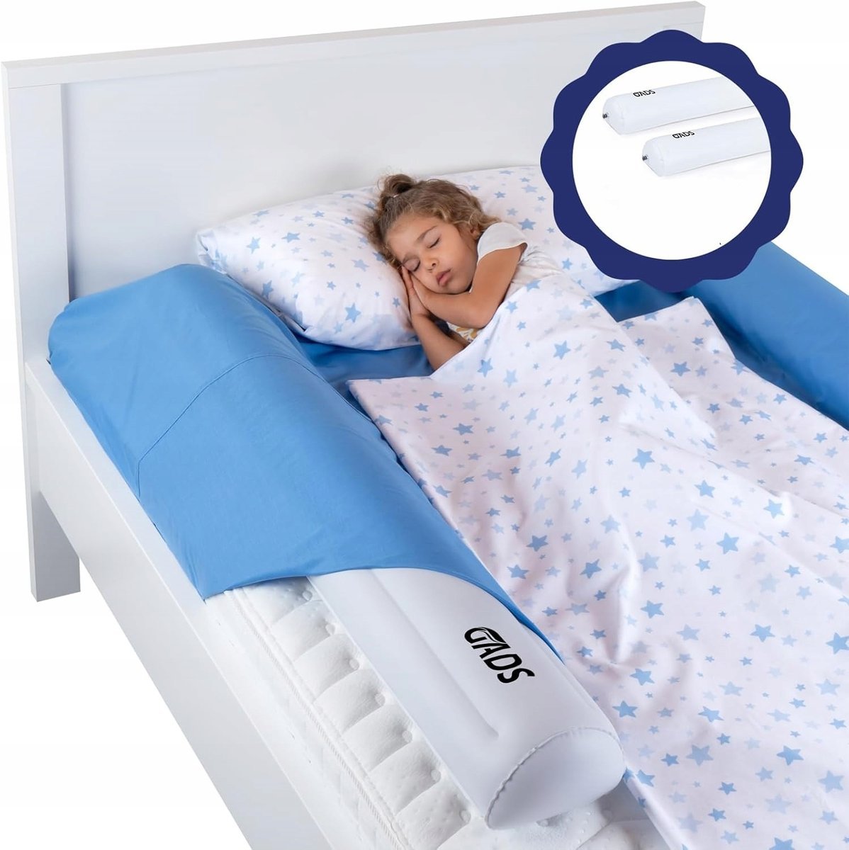 GADS MOBILNE TURYSTYCZNE BARIERKI ZABEZPIECZENIE PRZED UPADKIEM Z ŁÓŻKA 2sz