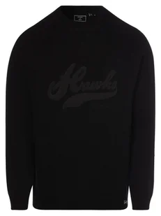 Superdry - Sweter męski, czarny - Bluzy męskie - miniaturka - grafika 1