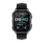 Smartwatch - Smartwatch Watchmark Ultra Czarny Tryby sportowe Ciśnieniomierz Tętno - miniaturka - grafika 1