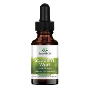 SWANSON SWANSON St. John's Wort Liquid Extract - 29,6 ml - Układ nerwowy - miniaturka - grafika 1