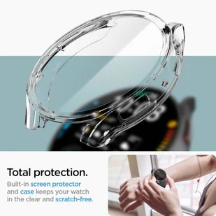 Etui SAMSUNG GALAXY WATCH 6 (40MM) Spigen Ultra Hybrid Crystal transparentne - Akcesoria do smartwatchy - miniaturka - grafika 14