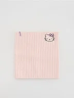 Apaszki i szaliki damskie - Reserved - Dzianinowy komin Hello Kitty - pastelowy róż - miniaturka - grafika 1