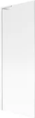 Parawany nawannowe - Mexen Next L parawan nawannowy 1-skrzydłowy 70 x 150 cm, prążki, biały - 895-070-000-03-09-20 - miniaturka - grafika 1