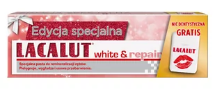 Natur Produkt Pasta do zębów lacalut white & repair 75 ml + nić dentystyczna GRATIS! - Nici dentystyczne - miniaturka - grafika 1