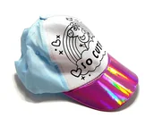 Czapki damskie - Czapka z daszkiem Świnka Peppa do pokolorowania - miniaturka - grafika 1