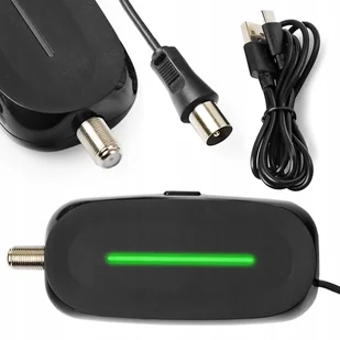 Wzmacniacz antenowy DVB-T2 AGC 20dB 5V Spacetronik sygnału Telewizyjny - Inne akcesoria audio-wideo Wzmacniacz antenowy DVB-T2 AGC 20dB 5V Spacetronik sygnału Telewizyjny - Inne akcesoria audio-wideo - miniaturka - grafika 1