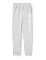 Spodenki męskie - Champion Męskie spodnie treningowe Legacy Authentic Powerblend Terry Logo Rib Cuff, szary, XXL - miniaturka - grafika 1