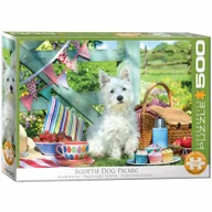 Puzzle - Eurographics Puzzle 500 Piknik dla pas Scottie (XXL) - - miniaturka - grafika 1