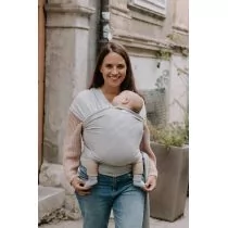 Boba Chusta do noszenia dziecka Wrap - jasny szary - Chusty do noszenia dzieci - miniaturka - grafika 1