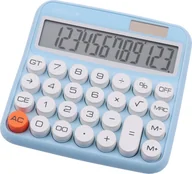 Kalkulatory - GENIE Tischrechner 612B blau - miniaturka - grafika 1