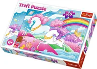 Puzzle - Trefl Puzzle 160 GALOPUJĄCE JEDNOROŻCE 15372 - miniaturka - grafika 1