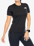 Koszulki sportowe damskie - Koszulka biegowa damska The North Face Sunriser S/S - tnf black - miniaturka - grafika 1