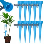 Inne akcesoria do nawadniania - Nawadniacz Do Kwiatów W Doniczkach Z Kranikami 10 Szt Niebieski - miniaturka - grafika 1