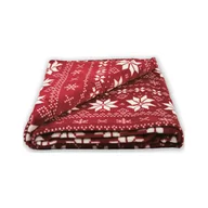 Koce - Koc NORDICO 150 x 200 cm wz. 01 czerwony - miniaturka - grafika 1