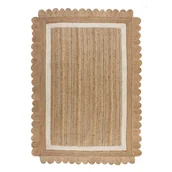 Dywany - Dywan z juty tkany ręcznie w naturalnym kolorze/w kolorze kości słoniowej 120x170 cm Grace White – Flair Rugs - miniaturka - grafika 1