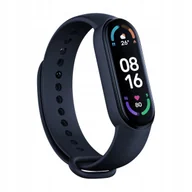 Akcesoria do smartwatchy - Opaska pasek zamienny do zegarka smartwatch xiaomi mi band 5/6/7 granatowy - miniaturka - grafika 1