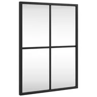 Lustra - Lustro ścienne, czarne, 30x40 cm, prostokątne, żelazo  Lumarko! - miniaturka - grafika 1