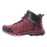 Buty trekkingowe damskie - Hitec, Buty turystyczne damskie, Helone Mid WP Wo's, Dark Rose/Dark Grey, 41 - miniaturka - grafika 1