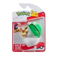Figurki dla dzieci - PKW - Clip 'N' Go (Eevee #4 & Friend Ball) W16 - miniaturka - grafika 1