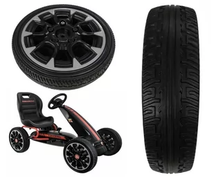 Koło do pojazdu Gokart Abarth 30 cm x 7 cm - Pojazdy elektryczne dla dzieci - miniaturka - grafika 1