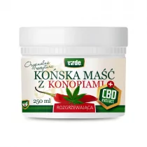 VIRDE Virde Końska Maść Z Konopiami Rozgrze. CBD 250 M - Żele i maści lecznicze - miniaturka - grafika 1
