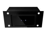 Okapy kuchenne - Nortberg Marino Black Gesture Control 59,5 cm - miniaturka - grafika 1