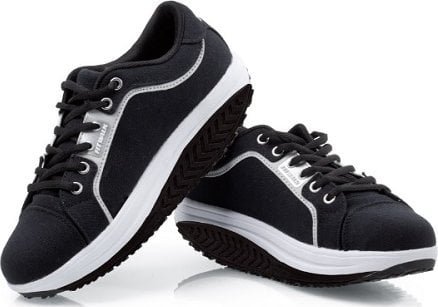 Fitness King Trampki z podeszwą kołyskową Fit Walk balansujące na fitness czarne 40