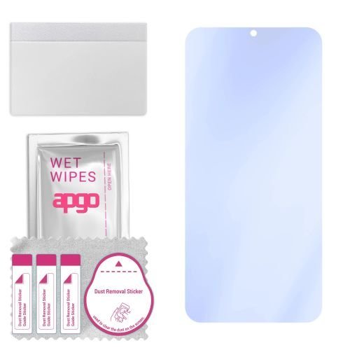 szkło ochronne na ekran Hybrydowe 9H zamiennik hartowanego do Samsung Galaxy M14 4G - apgo PRO Flexible Hybrid Glass nie pękające