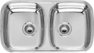 Zlewozmywaki - Zlew REGINOX PRINCESS 80 stal INOX POLER (R00793) - miniaturka - grafika 1