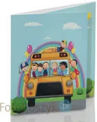 Albumy fotograficzne - Mini-Album Dziecięcy Autobus - zestaw: 2 zdjęcia 15x21+ zakładka na CD - miniaturka - grafika 1