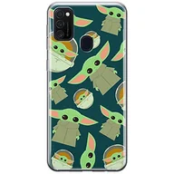 Etui i futerały do telefonów - ERT GROUP etui na telefon Samsung M21 / M30S, case oryginalny i oficjalnie licencjonowany przez Star Wars, wzór Baby Yoda 006, optymalnie dopasowane, plecki z TPU - miniaturka - grafika 1