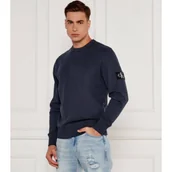 Bluzy męskie - Calvin Klein Jeans Bluza BADGE | Regular Fit - miniaturka - grafika 1