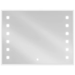 Mexen Ner lustro łazienkowe podświetlane 80 x 60 cm, LED 6000K, antypara - Lustra - miniaturka - grafika 1
